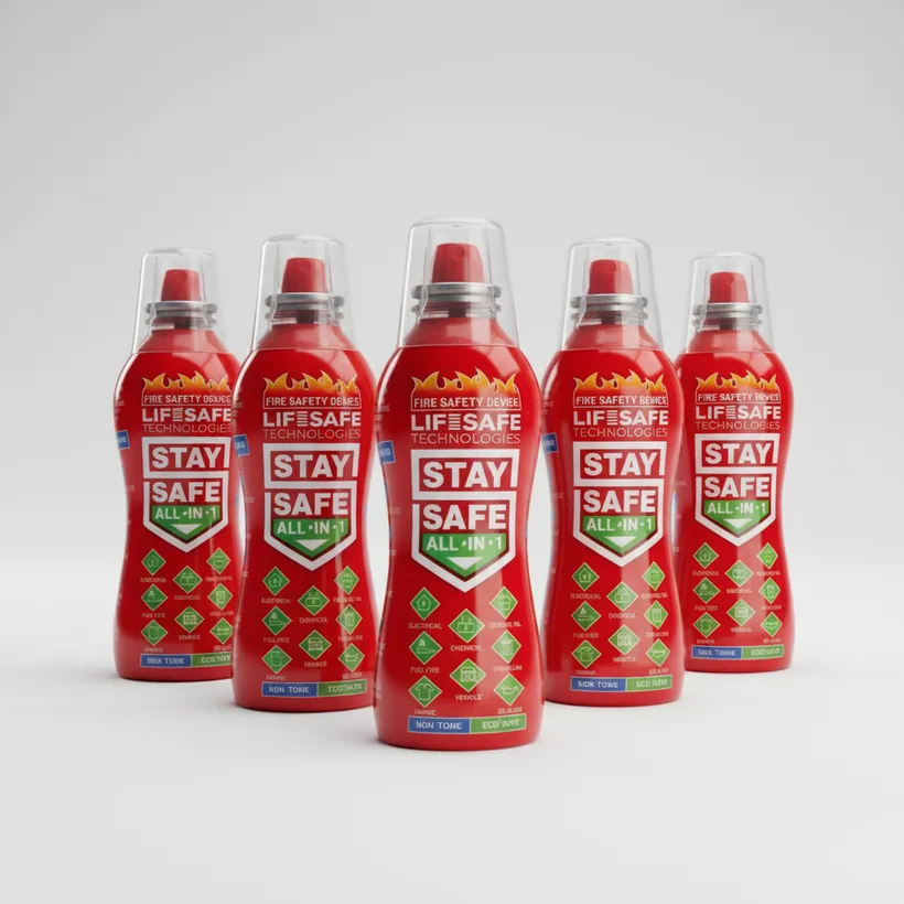 StaySafe All-in-1 5-pack — 5 bottles